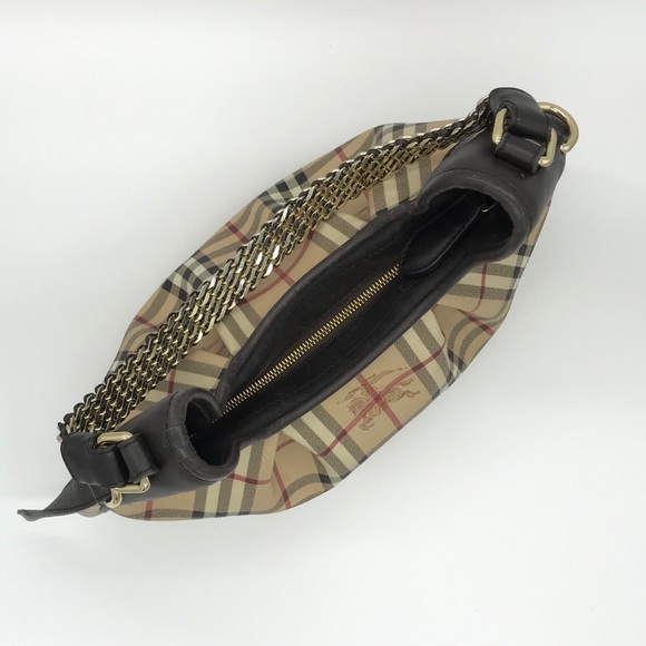 Burberry Haymarket Hobo Bag and Wallet - Picture 4 of 8